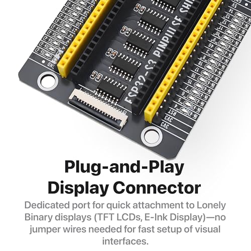 Lonely Binary ESP32-S3 N16R8 PinPulse Shield GPIO LED 16MB for Arduino IDE