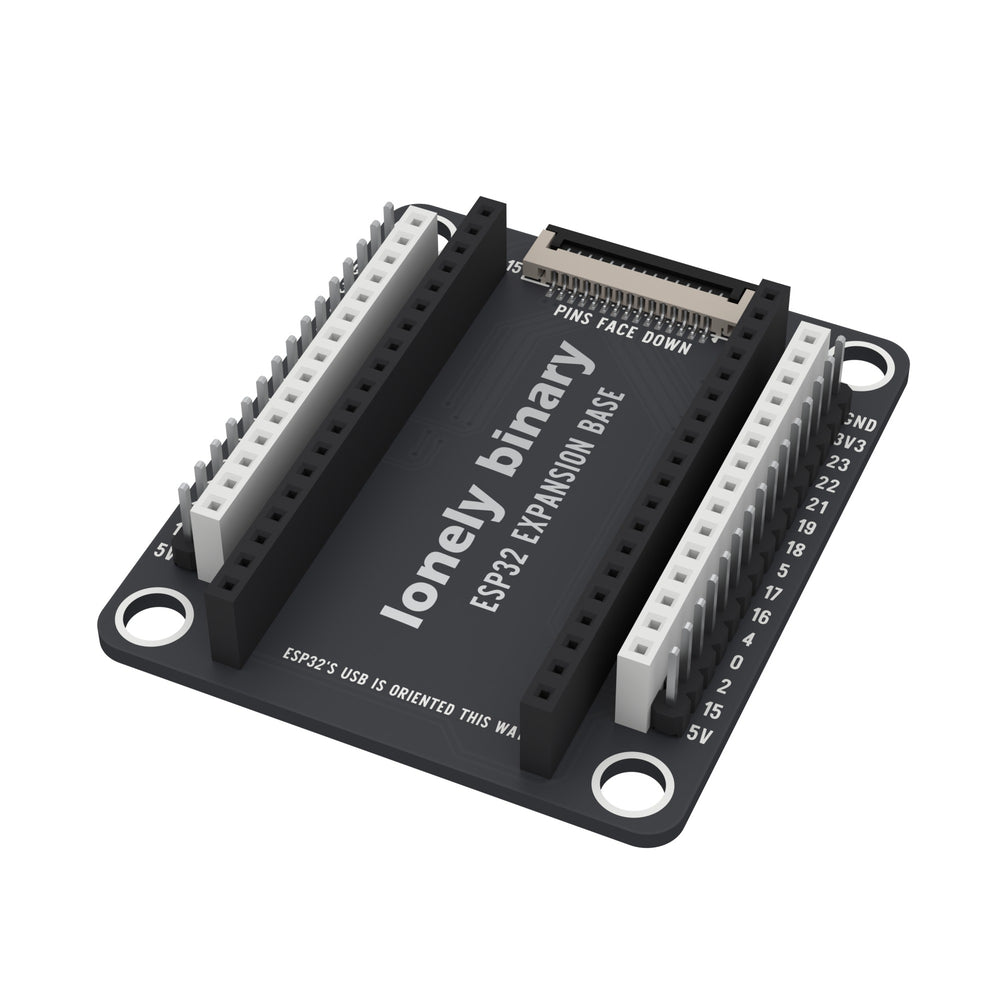ESP32 Expansion Base, angled view