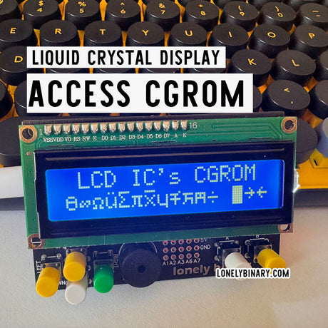 LCD 1602 2004 CGROM