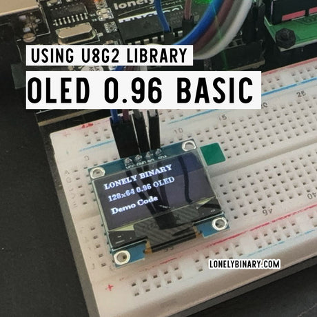 Using OLED 0.96" with U8G2 Library