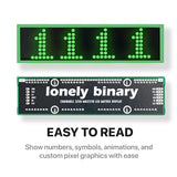 Lonely Binary 3-Pack 32x8 LED Matrix MAX7219 3-Color for Arduino ESP32