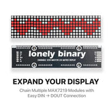 Lonely Binary 3-Pack 32x8 LED Matrix MAX7219 3-Color for Arduino ESP32