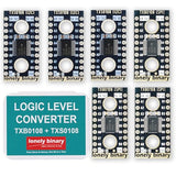 Lonely Binary 6-Pack TXB0108 TXS0108 8-Ch Logic Level Shifter for Arduino