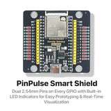Lonely Binary ESP32 WROOM-32UE IPEX Antenna GPIO LED for Arduino IDE