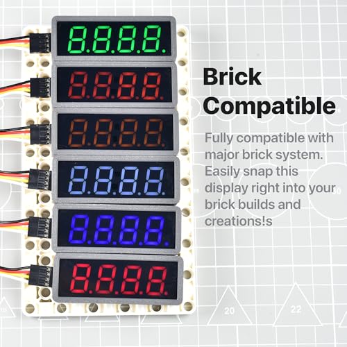 Lonely Binary 6-Pack TM1637 4-Digit 0.56" LED Display for Arduino & ESP32
