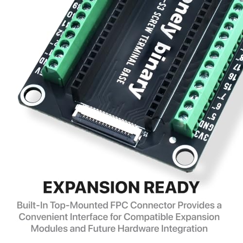 Lonely Binary ESP32-S3 N16R8 Dev Board + Screw Terminal Base, FPC Port