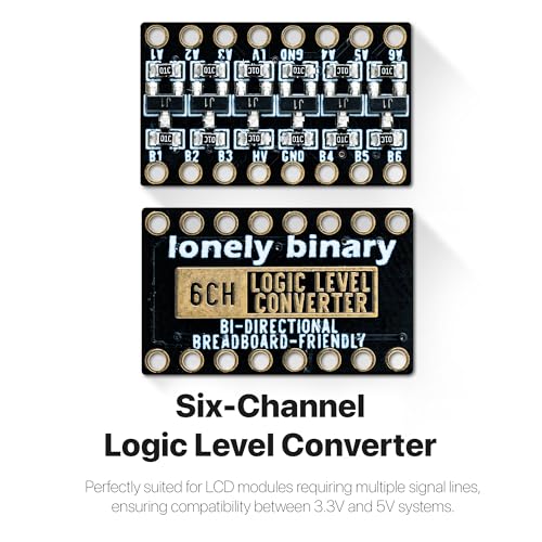 LONELY BINARY 27-Pack Logic Level Converter 2/4/6 Channel 3.3V to 5V