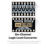 LONELY BINARY 27-Pack Logic Level Converter 2/4/6 Channel 3.3V to 5V