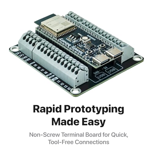 Lonely Binary ESP32-S3 N16R8 Screwless Terminal Board for Arduino IDE