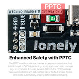 Lonely Binary 3-Pack Breadboard Power Supply 3.3V 5V USB-C Switchable