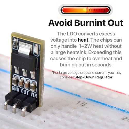 Lonely Binary 24-Pack AMS1117 LDO Regulator 18x 3.3V + 6X Adjustable Module