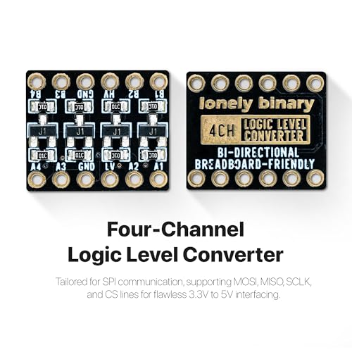 LONELY BINARY 27-Pack Logic Level Converter 2/4/6 Channel 3.3V to 5V