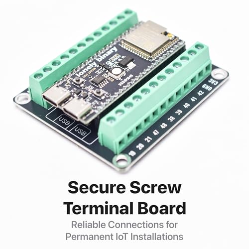 Lonely Binary 3-Pack ESP32-S3 N16R8 IPEX Antenna Terminals for Arduino IDE