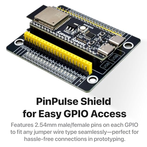 Lonely Binary ESP32-S3 N16R8 PinPulse Shield GPIO LED 16MB for Arduino IDE