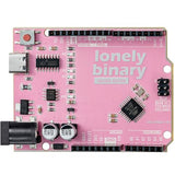 Lonely Binary UNO R3 ATmega328P Board USB-C Sakura Pink for Arduino IDE