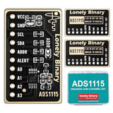 Lonely Binary 3-Pack ADS1115 16-Bit ADC I2C Module for Arduino & ESP32
