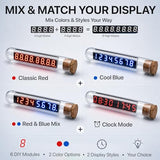 Lonely Binary MAX7219 Vintage Tube LED Clock Kit for ESP32 & Arduino