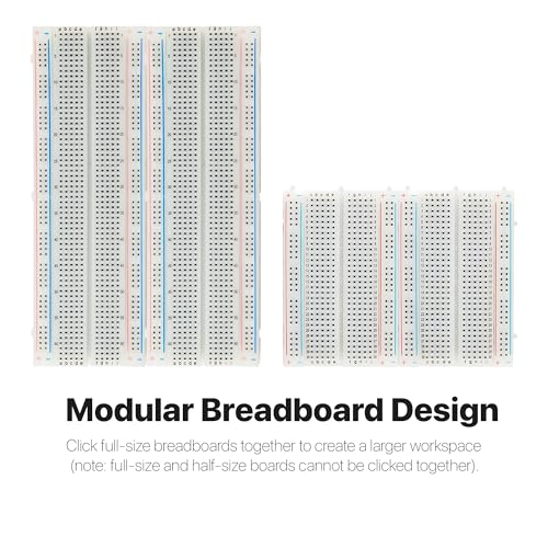 Lonely Binary Breadboard Power Supply Kit 2x830 2x400 USB-C 3.3V/5V
