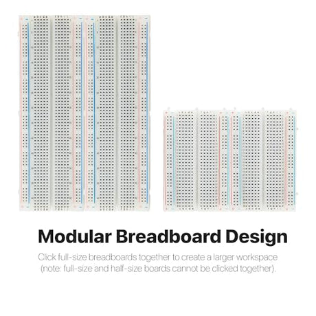 Lonely Binary Breadboard Power Supply Kit 2x830 2x400 USB-C 3.3V/5V