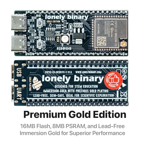 Lonely Binary 3-Pack ESP32-S3 N16R8 IPEX Antenna Terminals for Arduino IDE