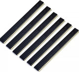 Lonely Binary 75-Piece 2.54mm Pin Header Kit, Male and Female 40-Pin Rows