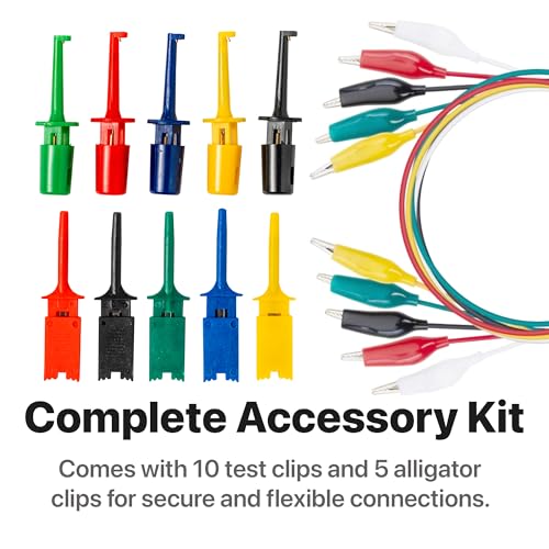 LONELY BINARY Logic Analyzer Kit, 8 Channel 24MHz USB with Breakout Boards