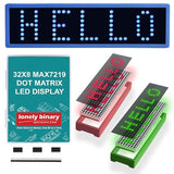 Lonely Binary 3-Pack 32x8 LED Matrix MAX7219 3-Color for Arduino ESP32