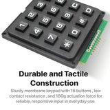 LONELY BINARY 2-Pack 4x4 Matrix Keypad with I2C Adapter for Arduino IDE