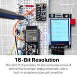 Lonely Binary 3-Pack ADS1115 16-Bit ADC I2C Module for Arduino & ESP32