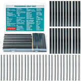 Lonely Binary 75-Piece 2.54mm Pin Header Kit, Male and Female 40-Pin Rows