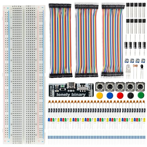 LONELY BINARY Uno R3 Development Board and Electronics Starter Kit Bundle
