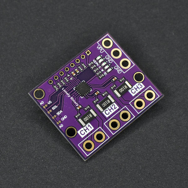 INA3221 Triple-Channel Current Voltage Sensor